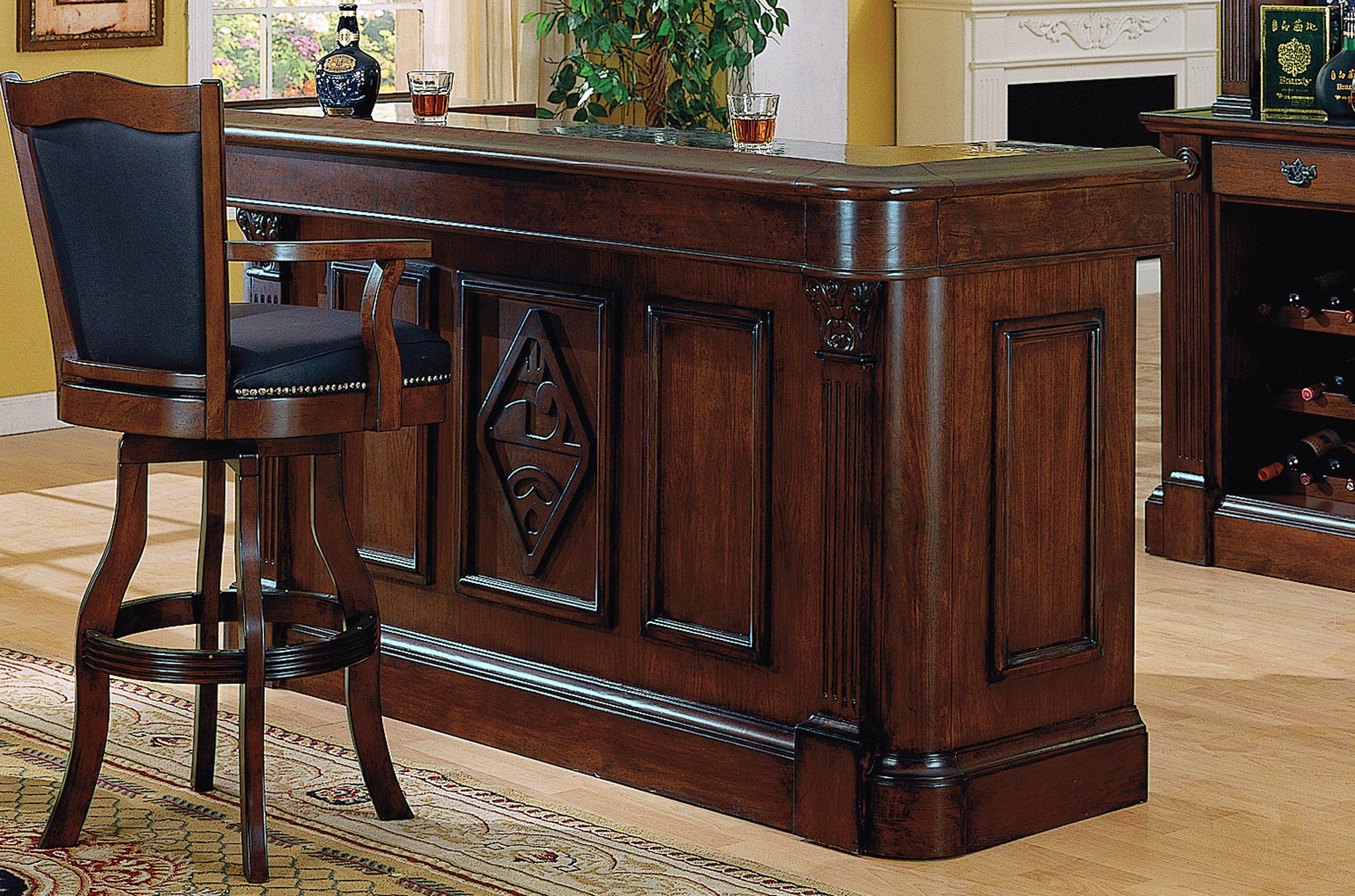 E.C.I. Furniture Monticello 1200 35 T B Bar with Built in Wine